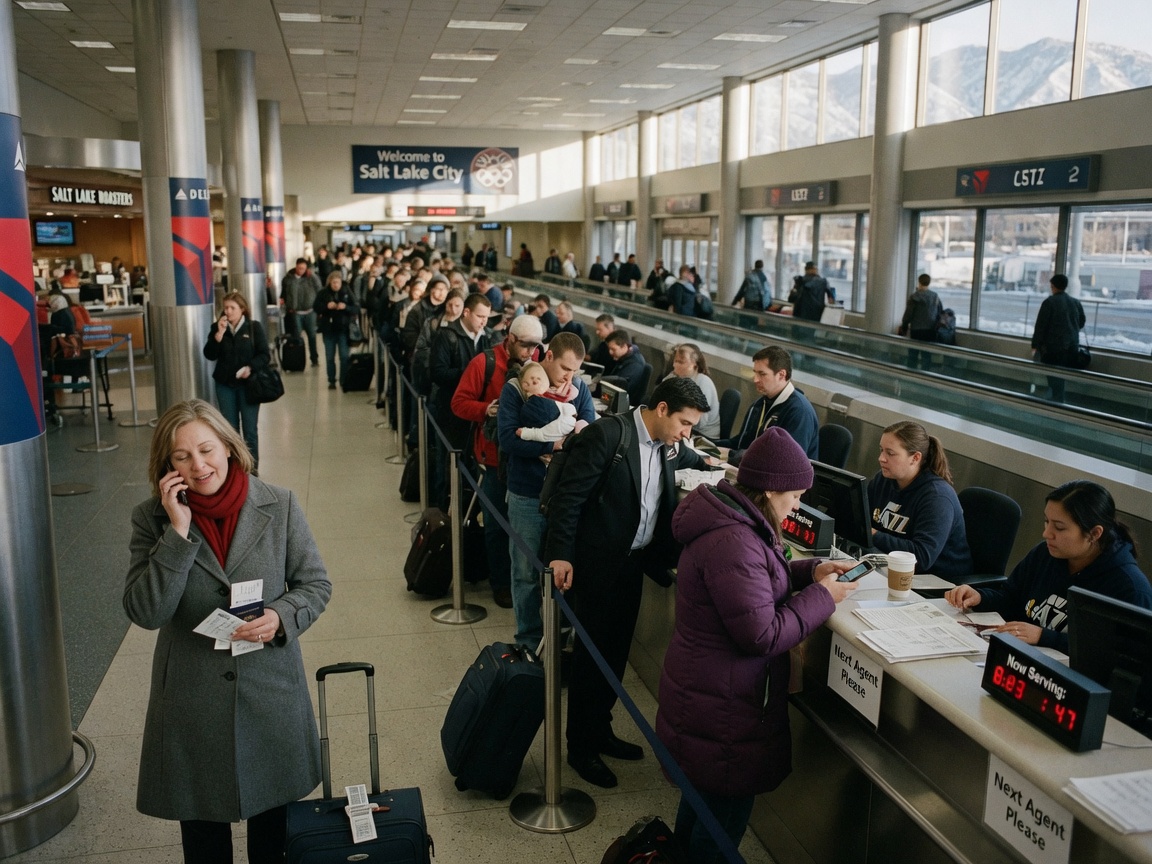 Delta Missed Flight Rebooking Agent in Draper, UT 84020