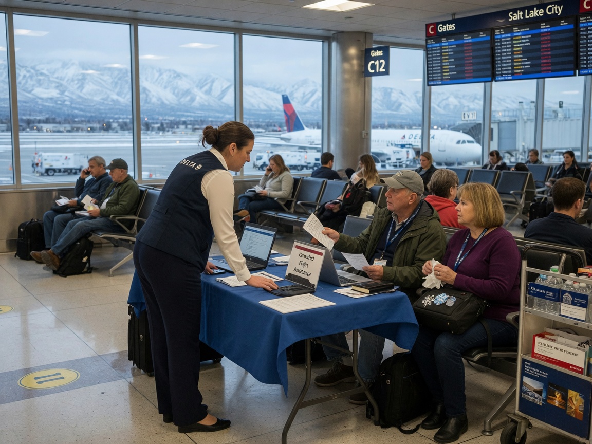 Canceled Flight Assistance in Salt Lake City