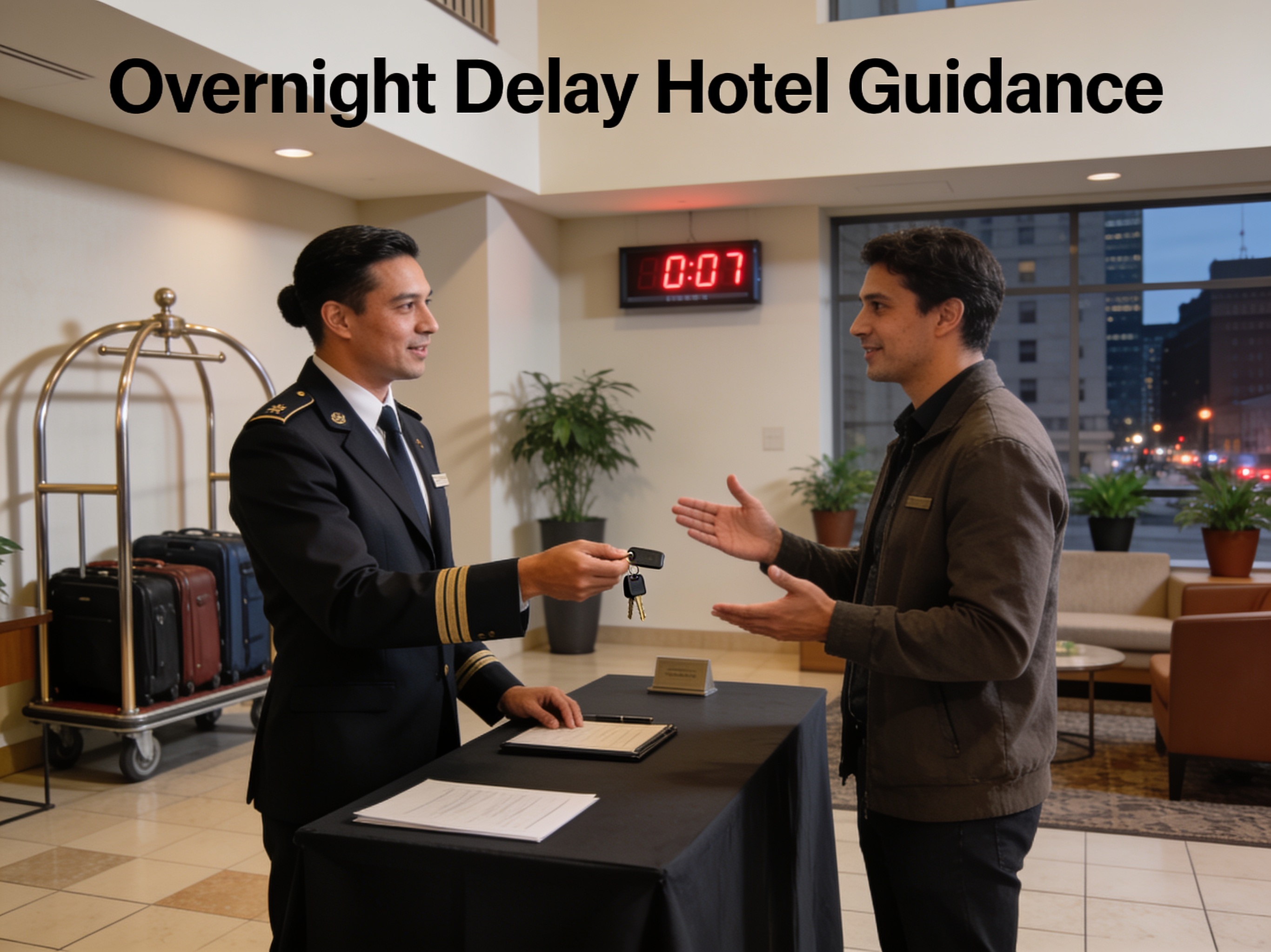Overnight Delay Hotel Guidance in Salt Lake City